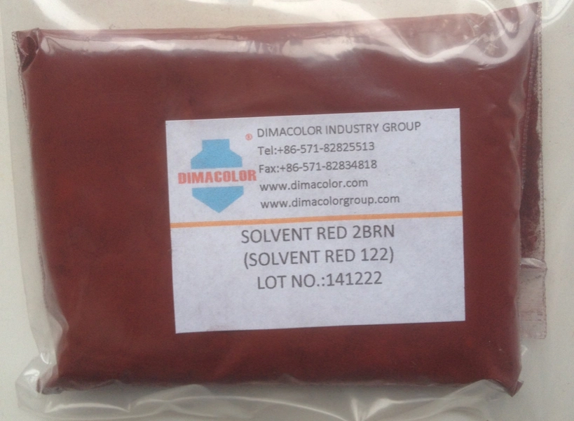 Metal Complex Solvent Dyesred 2brn (Solvent Red 122) Wood Stain Coating Ink Leather Aluminum Metal Foil