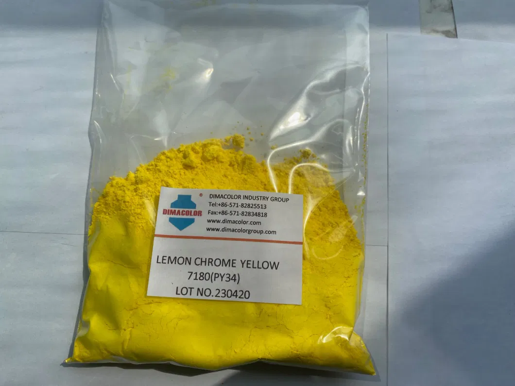 Pigment Lemon Chrome Yellow 740 (PY34, 1706) for Paint, Coating, Ink