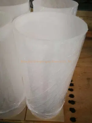 Suministro tubería acrílica congelada PMMA tubo de Glaxiglass para iluminación