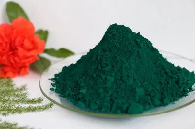Pigmento verde 7; verde en polvo Pg7