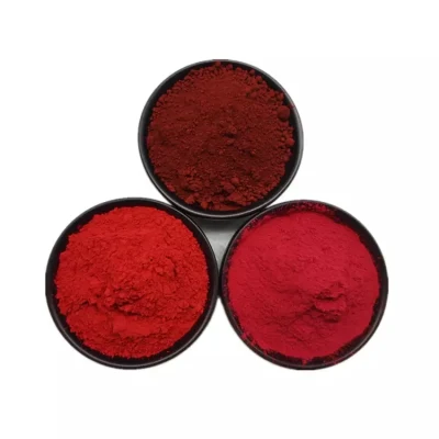  Óxido de hierro pigmento rojo inorgánico para cemento de recubrimiento de pintura plástica Colorear azulejos