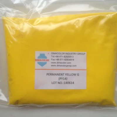 Pigmento plástico amarillo permanente G-P (PY14)