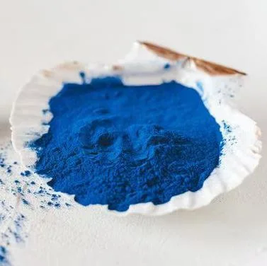 Pigmento azul natural de alga espirulina la ficocianina11016-15 CAS-2