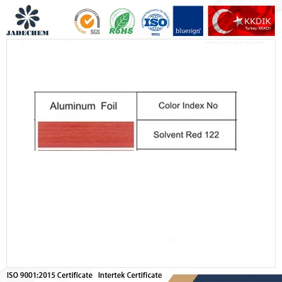  Alto rendimiento Solvent Red 122 Fabricante Solvent Red BL no CAS 12227-55-3 tintes