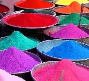 Suministro de fábrica de tintura directa/ colorante Cationtic /tinte disperso/colorante reactivo para uso textil (rojo, azul, amarillo, verde, negro, Marrón, violeta)
