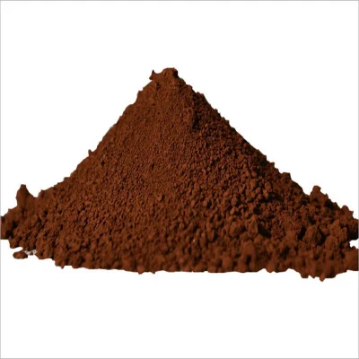 De grado industrial de alta calidad de pigmentos inorgánicos pigmentos de color marrón óxido de hierro No CAS: 1332-37-2