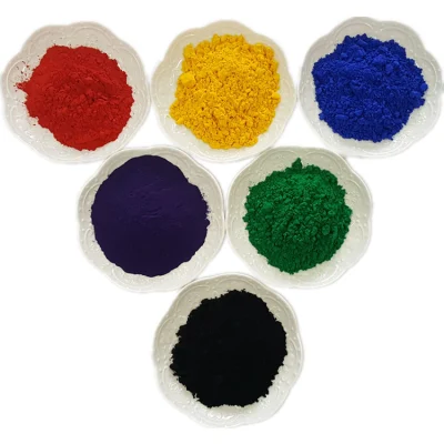 Pigmento de óxido de hierro rojo colorante para pintar revestimiento rutilo Dióxido de titanio