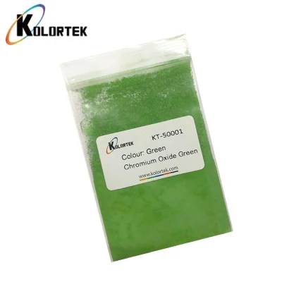 Óxido de Cromo Kolortek pigmento verde de la fabricante