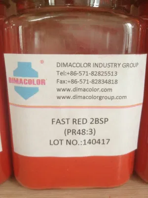 Pigmento plástico rojo 2Fast bsp (PR48: 3) Buen calor Resistanc