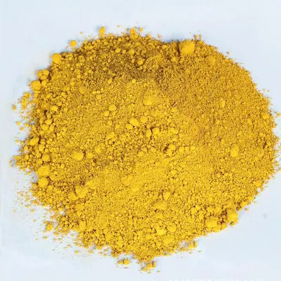 El polvo de pigmento de óxido de hierro amarillo 313