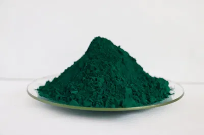 Pigmento orgánico verde 7 para plástico y masterbatch; Polvo de pigmento verde 7.