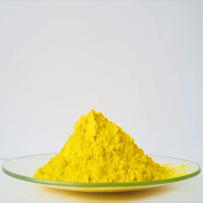 Tinta y la aplicación de plástico amarilla de pigmento orgánico 14