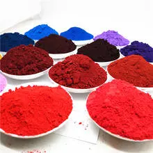 Pigmento de óxido de hierro a granel pigmento marrón amarillo rojo mate para Cosméticos polvo de pigmento de óxido de hierro rojo