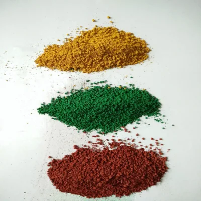 S563 Verde óxido de hierro en polvo de pigmento de color verde