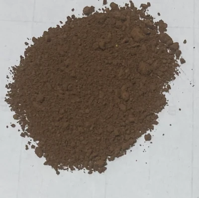 Suministro de fábrica de óxido de hierro marrón 686 polvo de pigmento