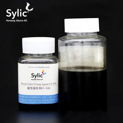  Sylic® Lana agentes fijadores CY-530/mejorar la solidez del húmedo/para fibras de nylon