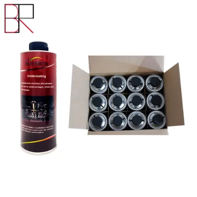 Fabricante de goma negra Undercoating alta adherencia sin olor Undercoating