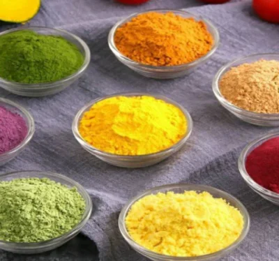 La tartrazina / Puesta de sol amarillo / color caramelo / Carmine alimentos química de color para la Alimentación haciendo