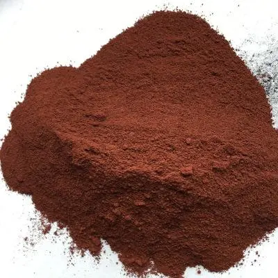 Polvo de pigmento marrón de óxido de hierro 686