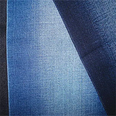 Tejidos de algodón de poliéster con estiramiento en azul añil-Fgtex® -Eco-friendly Jardín de tela con 20 años de cultivo profundo