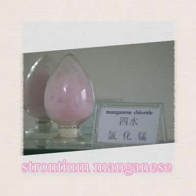 Cloruro de manganeso tetrahidrato Mncl2.4H2O Fabricación de colorantes y pigmentos de cristales de Peach