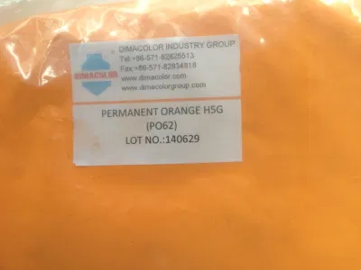 Pigmento Naranja Naranja permanente 62 (H5G)