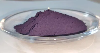 La sombra azul violeta de pigmento 23 para plástico, goma EVA y