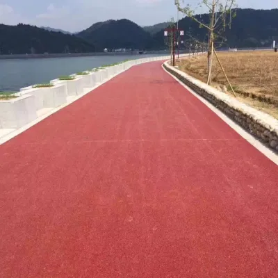 Óxido de hierro de alta calidad de color rojo para asfalto