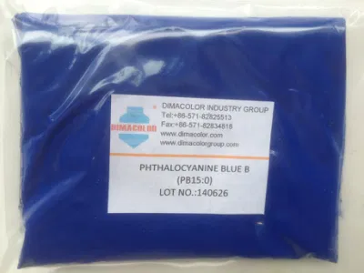 Pigmento Azul 15: 0 Para la impresión textil de tinta de pintura azul Phthalocyanine (B)