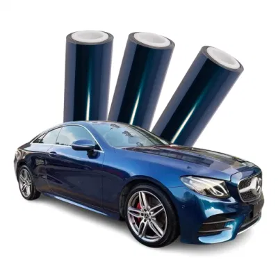 Beikaer metalizado Indigo Azul vinilo envoltura de mascotas PVC material coche Envoltura de vinilo coches envolturas de vinilo