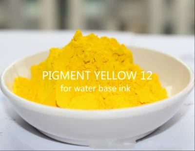 Pigmento amarillo de 12 años (la bencidina AMARILLO GH) tinta offset