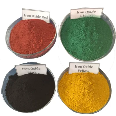 Pigmentos de óxido de hierro de alta calidad pigmento rojo de Fe2O3 130 190 110