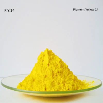 Aplicación de plástico Masterbatch polvo pigmento orgánico Amarillo 14
