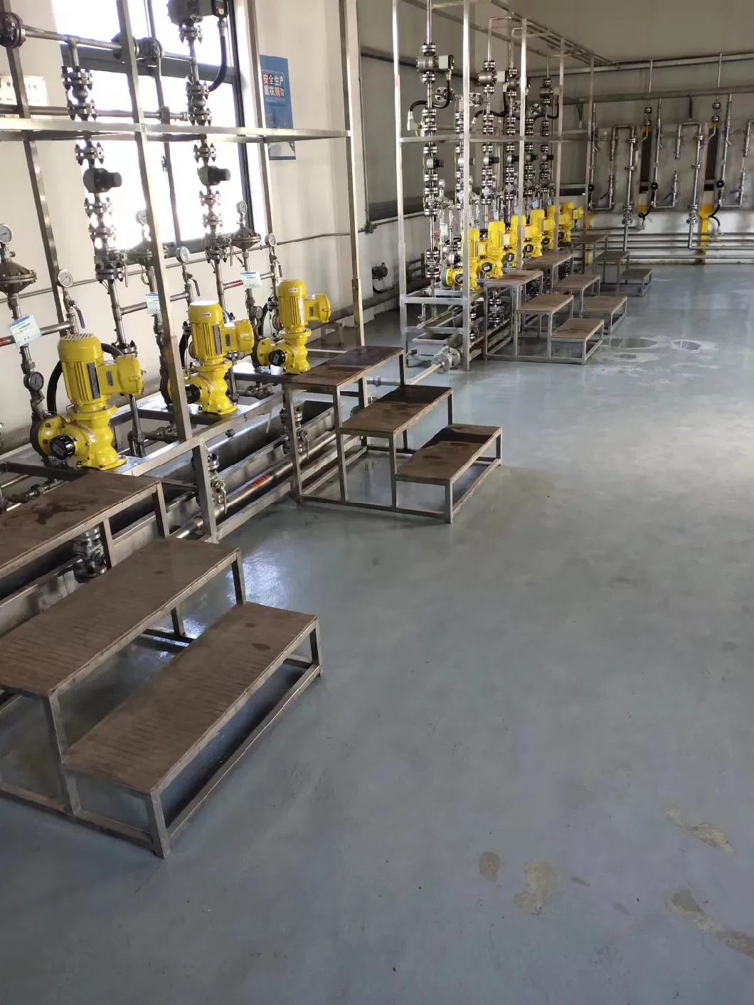 Chemical Metering Pump Special Steel High Pressure Plunger Dosing Pump
