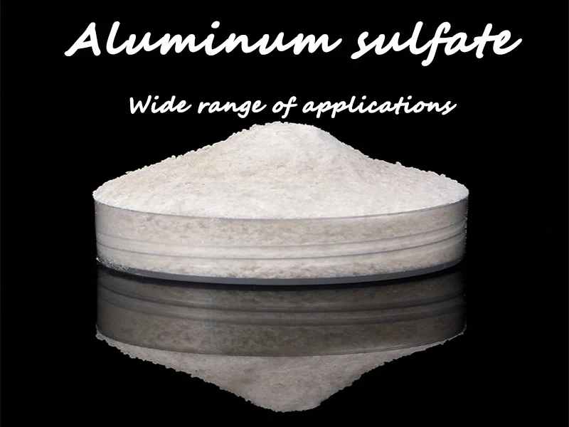Al2O3 16%-17% Non Ferric Aluminum Sulfate Flake for Water Treatment
