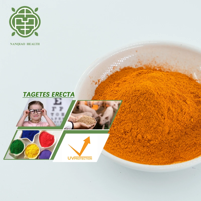 Nanqiao Factory Price Marigold Flower Extract Zeaxanthin Powder CAS 144-68-3 Zeaxanthin