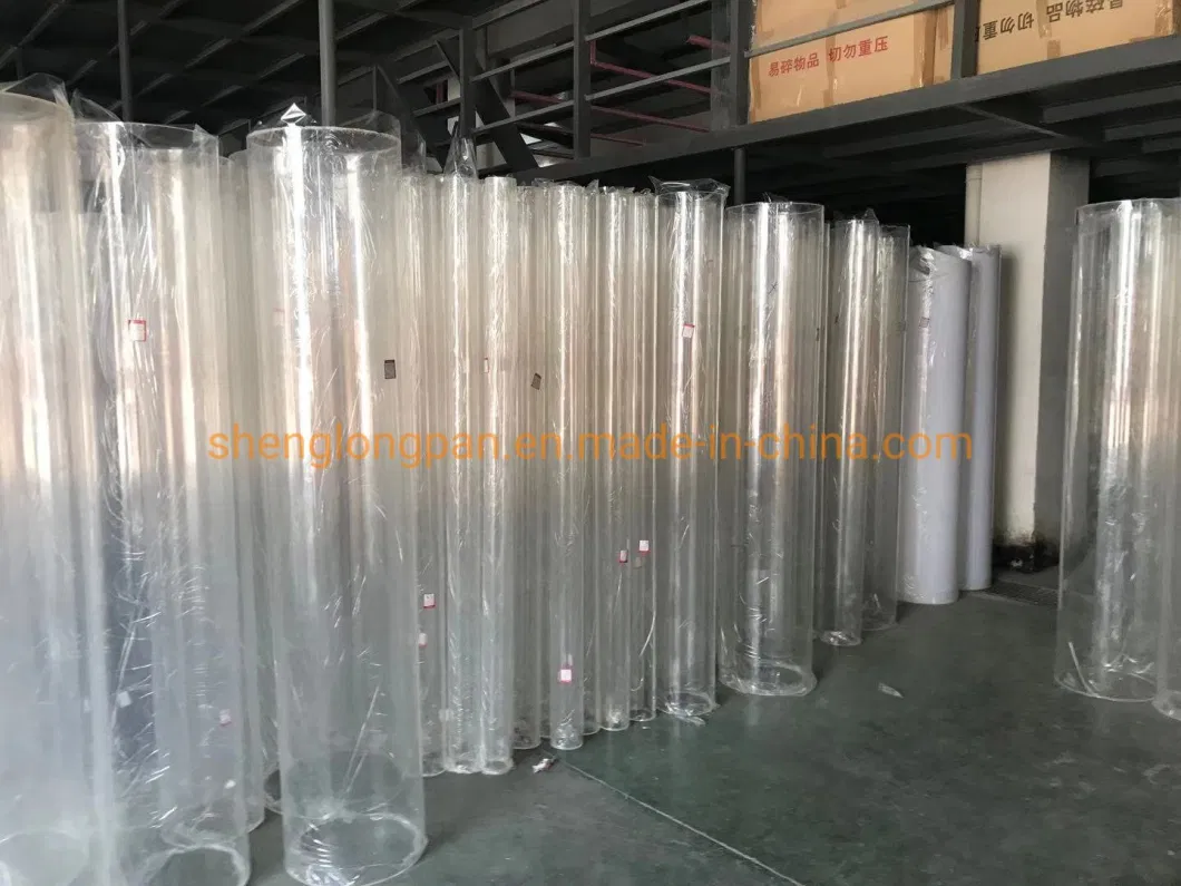 Large Diameter Transparent Acrylic /PMMA Tube Pipe for Aquarium