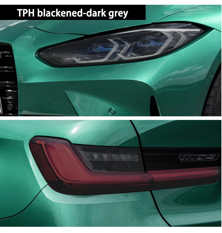 Hot Selling Tph Car Headlight Tint Film Transparent Headlight Film Car Protection Film