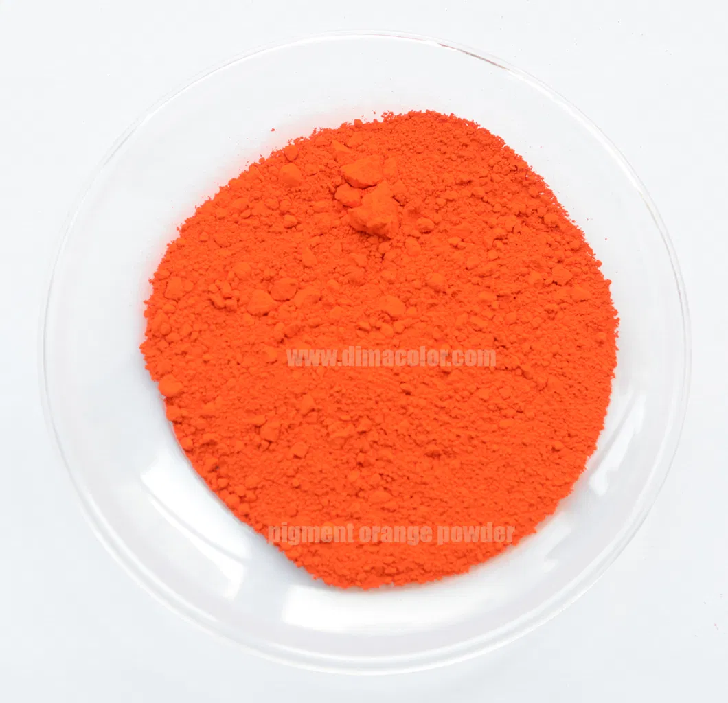 General Use Ink Paint Textile Printing Pigment Permanent Orange Rl Po34