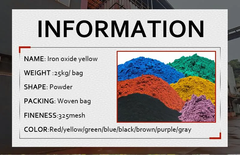 Factory Price Black Iron Oxide Pigment for Bricks