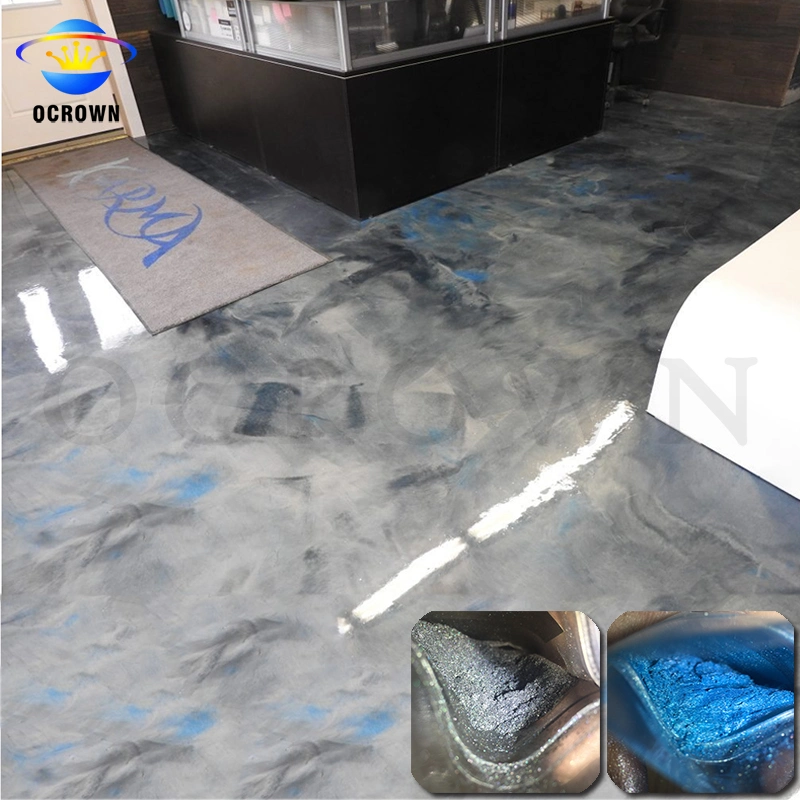 Pearlescent Metallic Pearl Mica Powder Epoxy Floor Coating Pigment