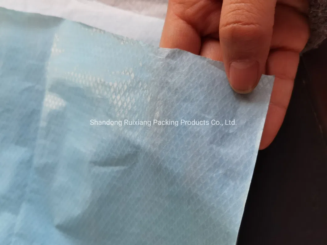 China Factory Custom PE Film Coated Tissue/Paper for Medical Disposable Use
