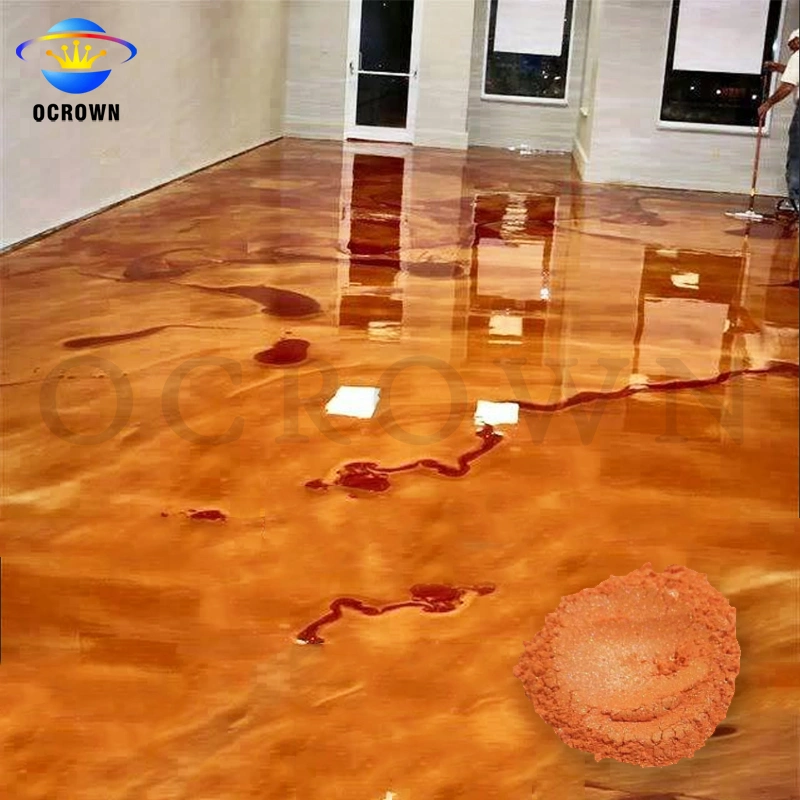 Pearlescent Metallic Pearl Mica Powder Epoxy Floor Coating Pigment