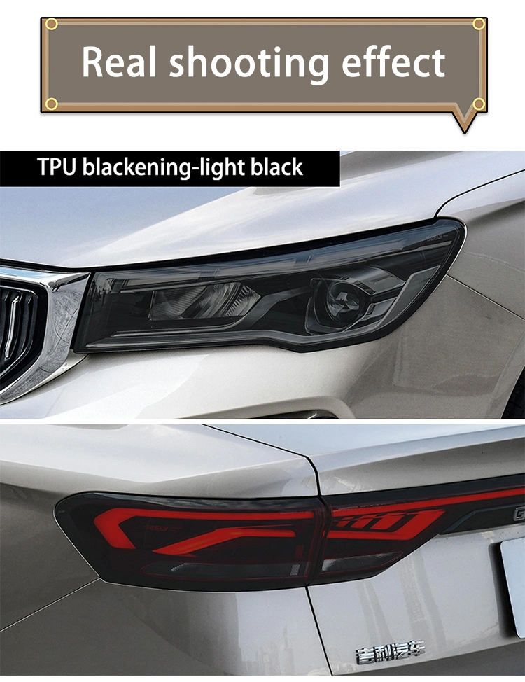 30cm*15m TPU Headlight Tint Automobile Tail Light LED Lamp Film TPU Paint Protection Film Ppf