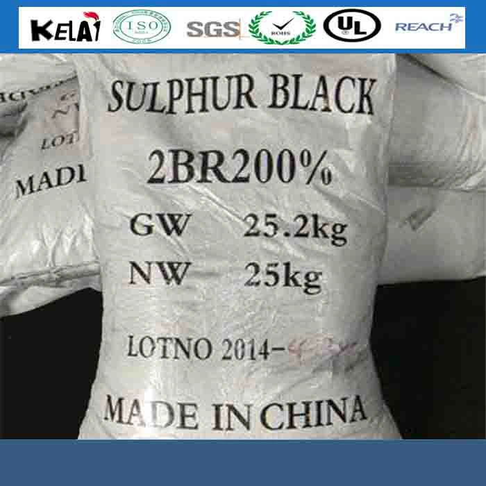 Sulphur Black Br 200% as Denim Dyes