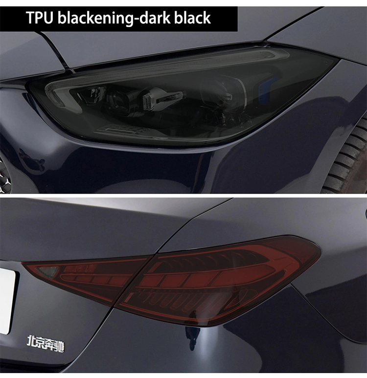 Colorcard 0.3*10 M Special Light Black TPU Car Headlight Protection Film