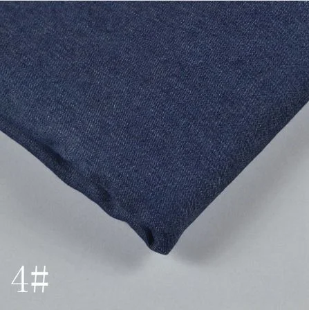 High Quality Thin Cotton Woven Denim Fabric for Jeans T-Shirt Dress and Bags