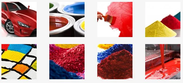 Organic Pigment Dpp Red D20 for Paint Plastic Ink Ci No. Pr254 Pigment Red 254