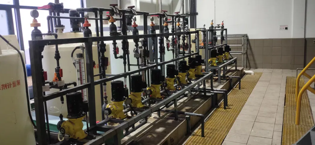 Chemical Metering Pump Special Steel High Pressure Plunger Dosing Pump