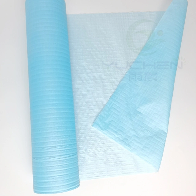 2023 Hot Sell Hospital Use PE Laminated Paper for SPA Bed Sheet